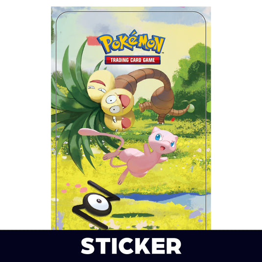 Pokemon - 30th Celebration - Mini Tin - Day - Mew - Sticker