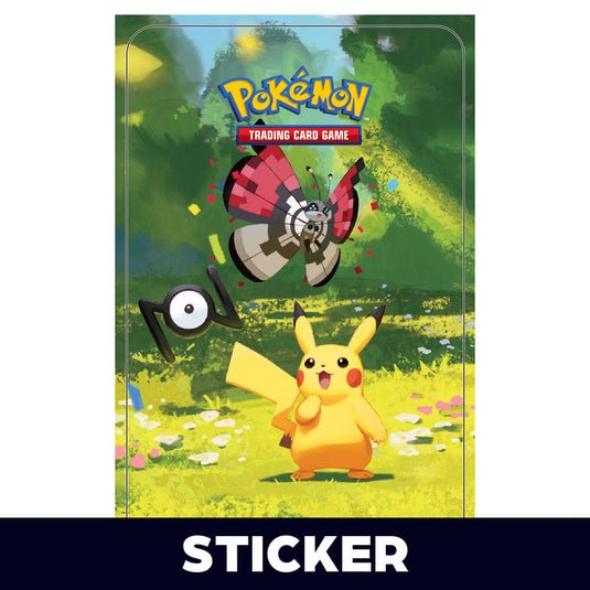 Pokemon - 30th Celebration - Mini Tin - Day - Pikachu - Sticker