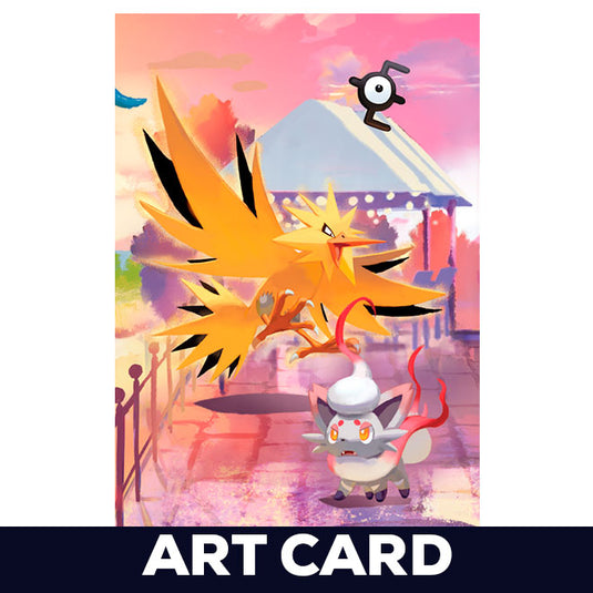 Pokemon - 30th Celebration - Mini Tin - Night - Zapdos - Art Card