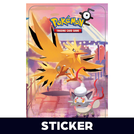 Pokemon - 30th Celebration - Mini Tin - Night - Zapdos - Sticker