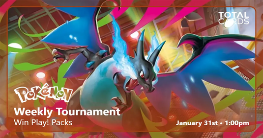 Pokémon - Weekly Tournament - Saturday 1pm (31/01/26)