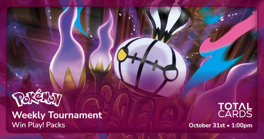 Pokémon - Weekly Tournament - Saturday 1pm (31/10/26)