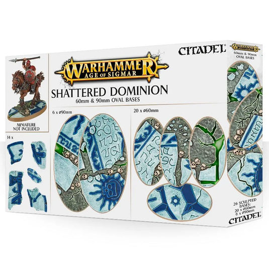 Warhammer Age of Sigmar - Shattered Dominion - 60 & 90mm Oval