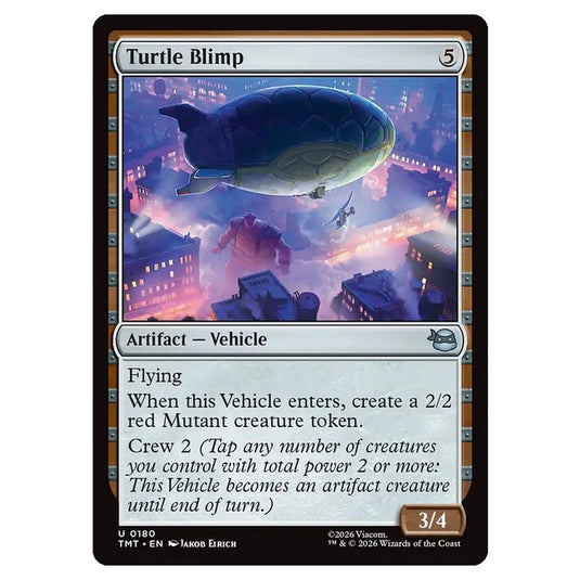 Magic The Gathering - Teenage Mutant Ninja Turtles - Turtle Blimp - 0180