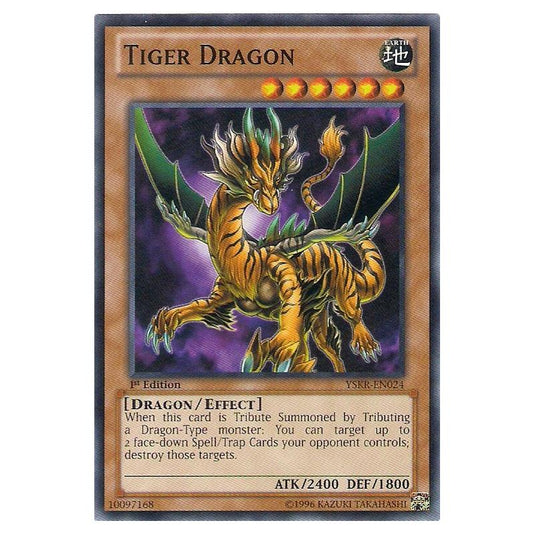 Yu-Gi-Oh! - Starter Deck - Kaiba Reloaded - Tiger Dragon (Common) YSKR-EN024