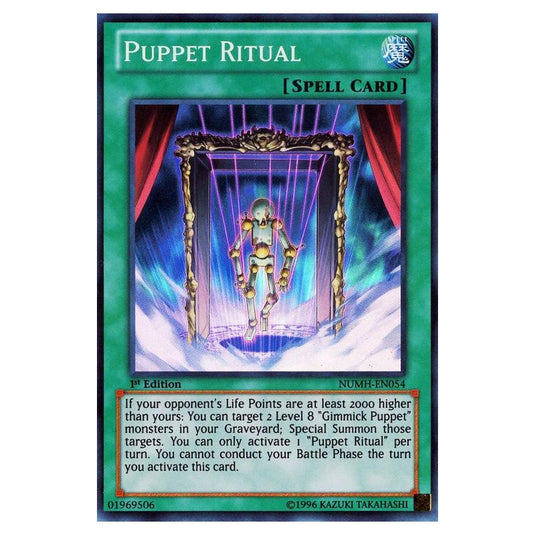 Yu-Gi-Oh! - Number Hunters - Puppet Ritual (Super Rare) NUMH-EN054