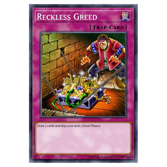 Yu-Gi-Oh! - Structure Deck - Zombie Madness - Reckless Greed (Common) SD2-EN027