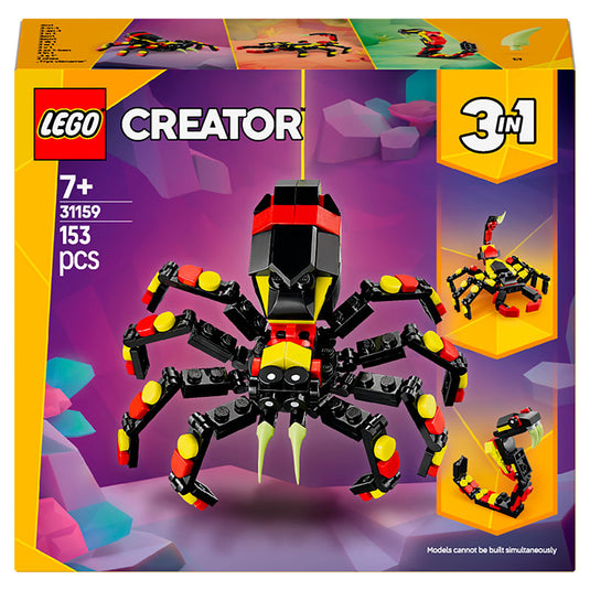 Lego - Lego Creator - Wild Animals: Surprising Spider #31159