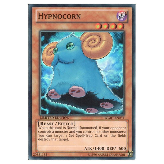 Yu-Gi-Oh! - War of the Giants Reinforcements - Hypnocorn (Super Rare) WGRT-EN034