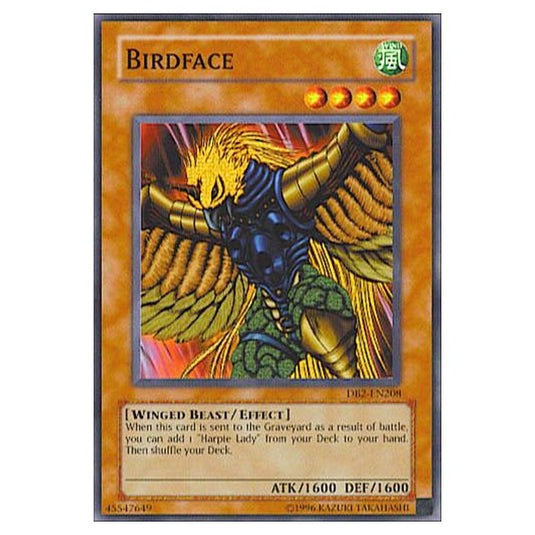 Yu-Gi-Oh! - Dark Beginning 2 - Birdface (Common) DB2-EN208