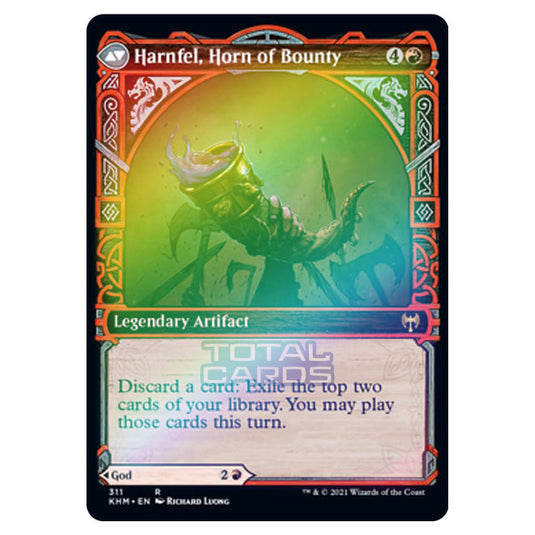 Magic The Gathering - Kaldheim - Birgi, God of Storytelling // Harnfel, Horn of Bounty - 311/285 (Foil)