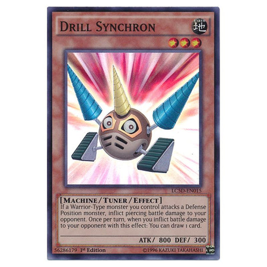 Yu-Gi-Oh! - Legendary Collection 5D's Mega Pack - Drill Synchron (Super Rare) LC5D-EN015