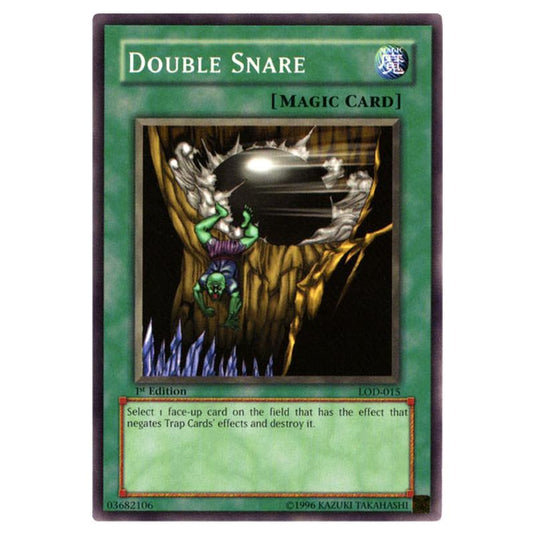 Yu-Gi-Oh! - Legacy of Darkness - Double Snare (Common) LOD-015