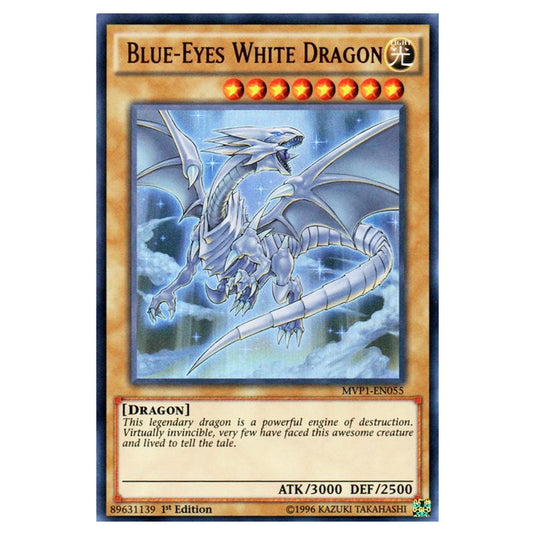 Yu-Gi-Oh! - Yu-Gi-Oh! The Dark Side of Dimensions Movie Pack - Blue-Eyes White Dragon (Ultra Rare) MVP1-EN055