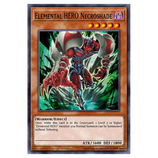 Yu-Gi-Oh! - Speed Duel GX - Duel Academy Box - Elemental HERO Necroshade (Common) SGX1-ENA11