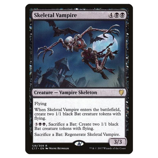 Magic The Gathering - Commander 2017 - Skeletal Vampire - 126/309