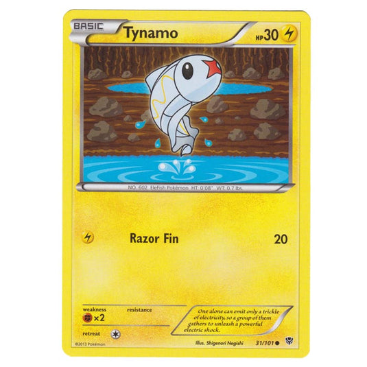 Pokemon - Black & White - Plasma Blast - Tynamo - 31/101