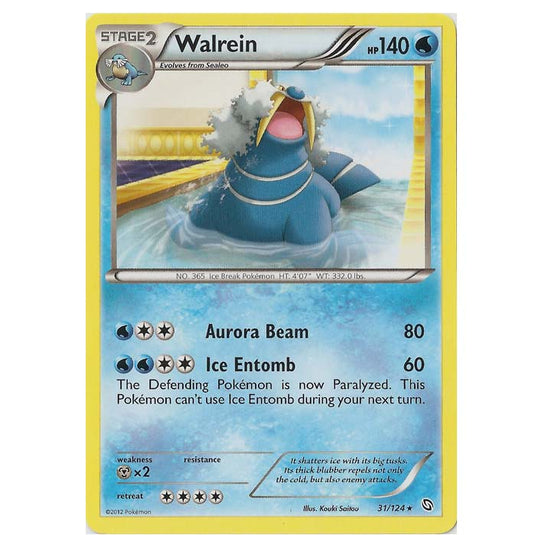 Pokemon - Black & White - Dragons Exalted - Walrein - 31/124