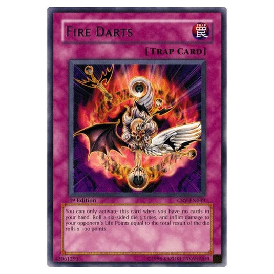 Yu-Gi-Oh! - Cybernetic Revolution - Fire Darts (Rare) CRV-EN049