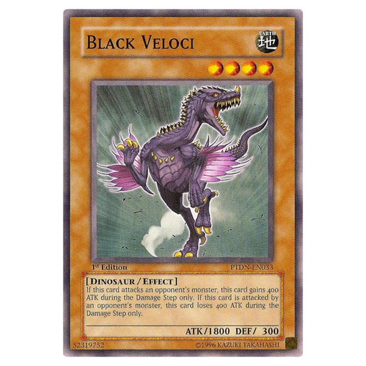 Yu-Gi-Oh! - Phantom Darkness - Black Veloci (Common) PTDN-EN033