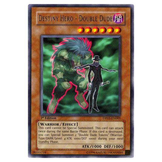 Yu-Gi-Oh! - Duelist Pack - Aster Phoenix - Destiny HERO - Double Dude (Rare) DP05-EN005