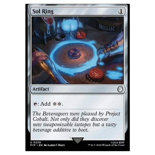 Magic The Gathering - Universes Beyond - Fallout - Sol Ring - 0239
