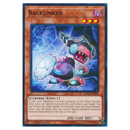 Yu-Gi-Oh! - Structure Deck - Cyberse Link - Backlinker (Common) SDCL-EN004