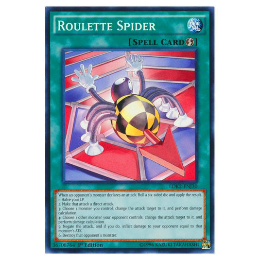 Yu-Gi-Oh! - Legendary Decks II - Roulette Spider (Common) LDK2-ENJ30