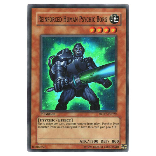 Yu-Gi-Oh! - Raging Battle - Reinforced Human Psychic Borg (Super Rare) RGBT-EN029