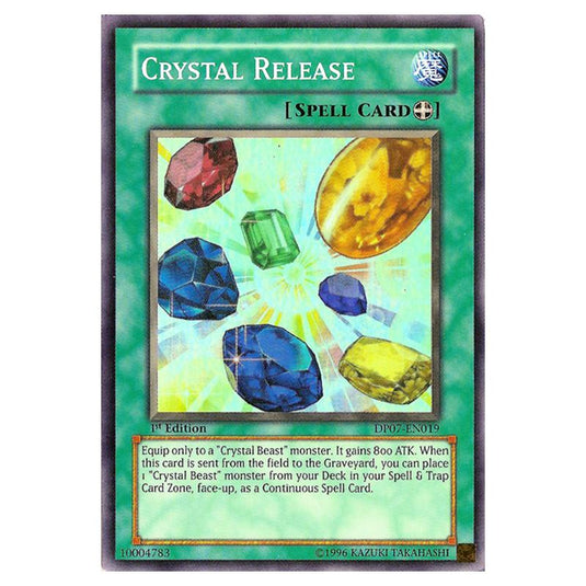 Yu-Gi-Oh! - Duelist Pack - Jesse Anderson - Crystal Release (Super Rare) DP07-EN019