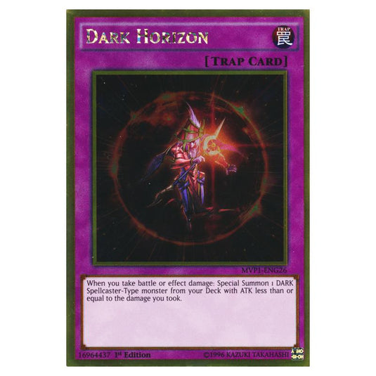 Yu-Gi-Oh! - Yu-Gi-Oh! The Dark Side of Dimensions Movie Pack - Gold Edition - Dark Horizon (Gold Rare) MVP1-ENG26