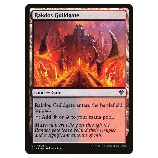 Magic The Gathering - Commander 2017 - Rakdos Guildgate - 271/309