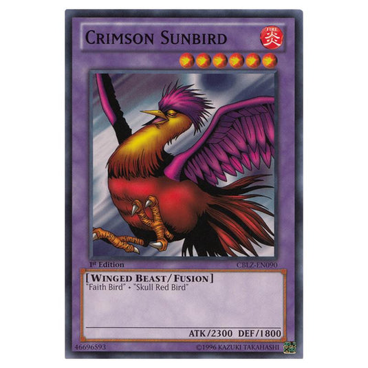 Yu-Gi-Oh! - Cosmo Blazer - Crimson Sunbird (Common) CBLZ-EN090