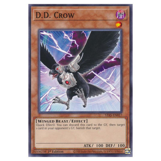 Yu-Gi-Oh! - 2-Player Starter Set - D.D. Crow (Common) STAS-EN017