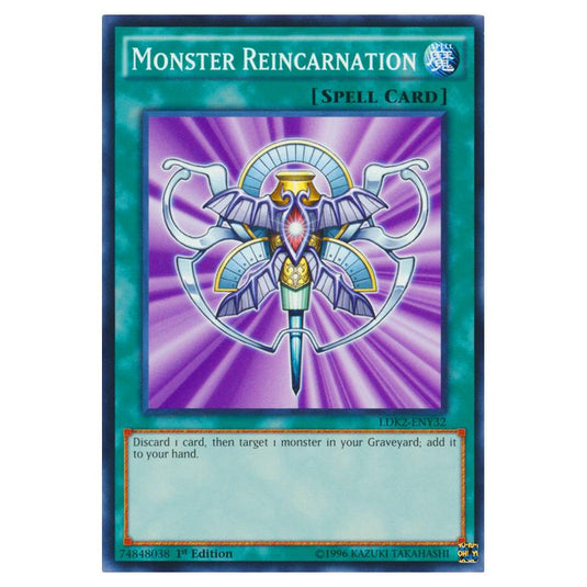 Yu-Gi-Oh! - Legendary Decks II - Monster Reincarnation (Common) LDK2-ENY32