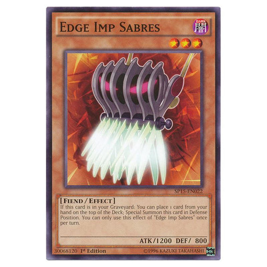 Yu-Gi-Oh! - Star Pack ARC-V - Edge Imp Sabres (Shatterfoil Rare) SP15-EN022