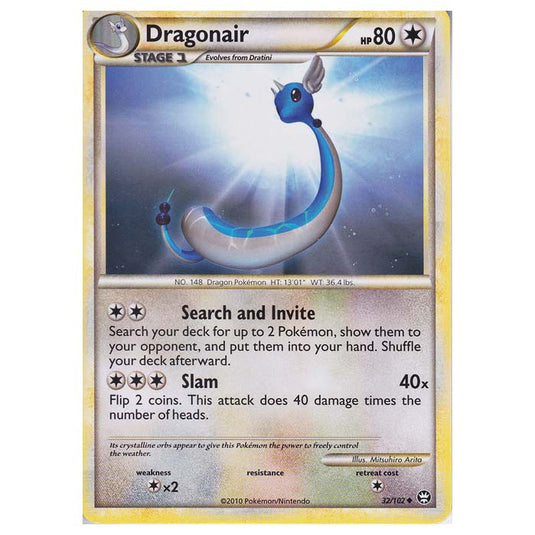 Pokemon - HGSS - Triumphant - Dragonair 32/102