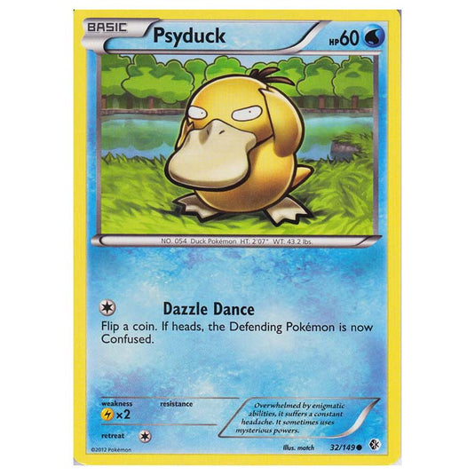 Pokemon - Black & White - Boundaries Crossed - Psyduck 32/149