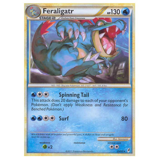 Pokemon - Call of Legends - Feraligatr 25/95