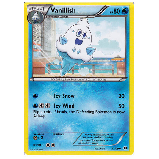 Pokemon - Black & White - Next Destinies - Vanillish 32/99