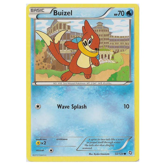 Pokemon - Black & White - Dragons Exalted - Buizel - 32/124