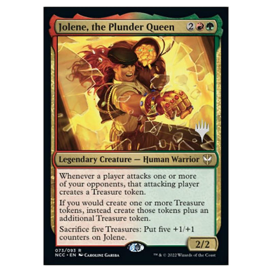 Magic The Gathering - Commander: Streets of New Capenna Promos - Jolene, the Plunder Queen - 073/281