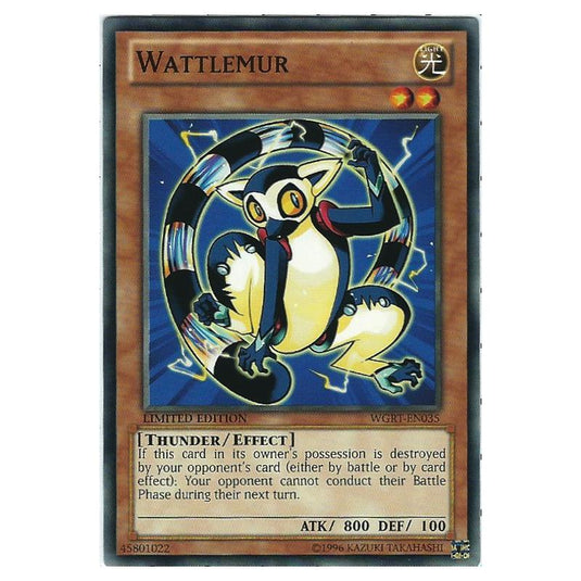 Yu-Gi-Oh! - War of the Giants Reinforcements - Wattlemur (Common) WGRT-EN035
