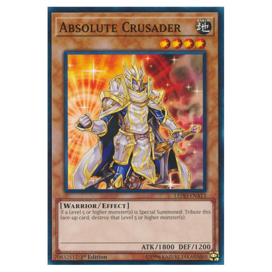 Yu-Gi-Oh! - Legendary Dragon Decks - Absolute Crusader (Common) LEDD-ENA13