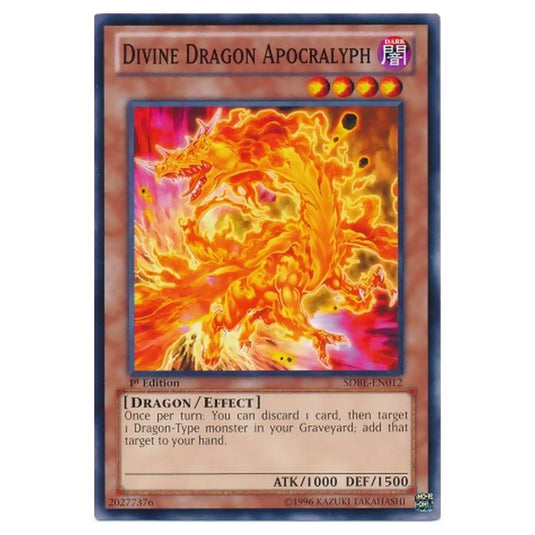 Yu-Gi-Oh! - Saga of Blue-Eyes White Dragon Structure Deck - Divine Dragon Apocralyph (Common) SDBE-EN012