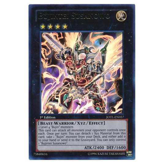 Yu-Gi-Oh! - Judgment of the Light - Bujintei Susanowo (Ultra Rare) JOTL-EN057