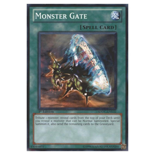 Yu-Gi-Oh! - Dragons Collide Structure Deck - Monster Gate (Common) SDDC-EN032