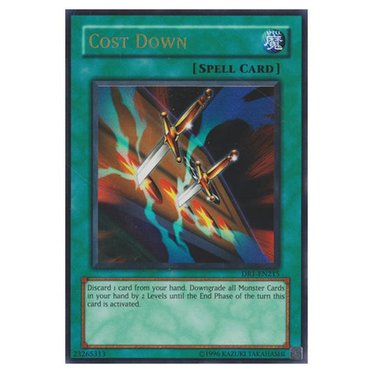 Yu-Gi-Oh! - Dark Revelation Volume 1 - Cost Down (Ultra Rare) DR1-EN215
