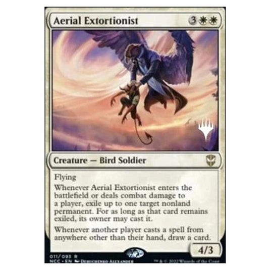 Magic The Gathering - Commander: Streets of New Capenna Promos - Aerial Extortionist - 011/281