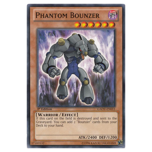 Yu-Gi-Oh! - Galactic Overlord - Phantom Bounzer (Common) GAOV-EN011